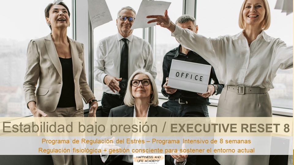 Portada del programa Gestión del estrés crónico: executive resert en 8 semanas